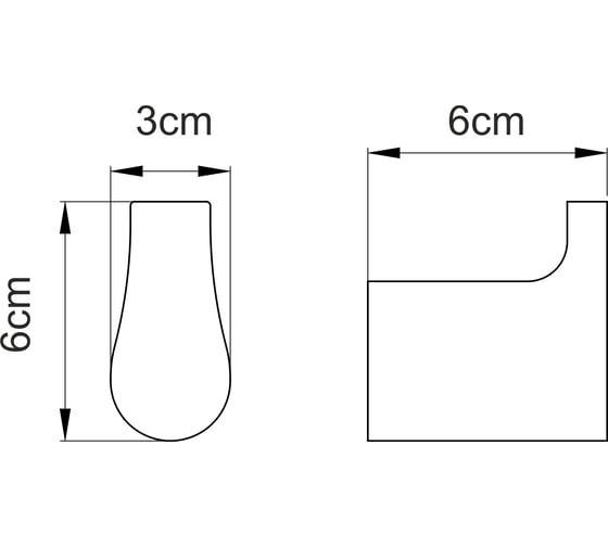 Крючок WasserKraft Aisch K-5923