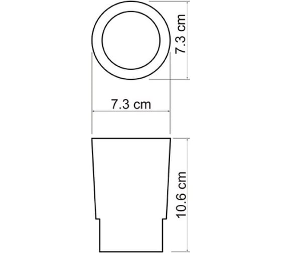 Запасной стакан WasserKraft C180