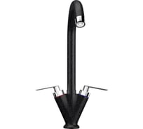 Смеситель для кухни ULGRAN U-011 цвет: черный U-011-308