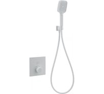 Встраиваемый смеситель для душа с термостатом Wonzon & Woghand белый матовый WW-D1017-B-MW