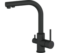 Смеситель для кухни с подключением фильтра Wonzon & Woghand черный матовый WW-88458005-MB