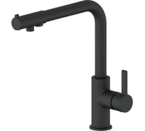 Смеситель для кухни с подключением фильтра Wonzon & Woghand черный матовый WW-88458008-MB