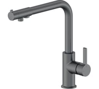 Смеситель для кухни с подключением фильтра Wonzon & Woghand темный графит WW-88458008-BGM