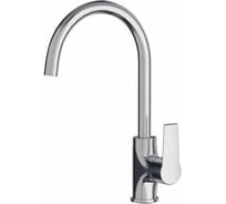 Смеситель для кухни поворотный латунный Tiemme хром K08 картр.Ø35мм 411800904