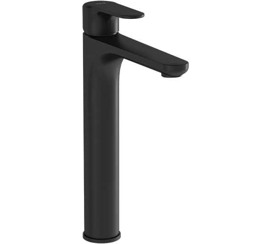 Смеситель для раковины-чаши VITRA Root Round матовый черный A4270736EXP