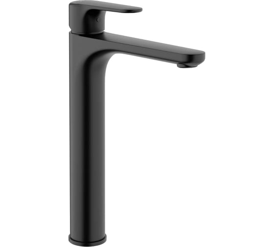 Смеситель для раковины-чаши VITRA Root Round матовый черный A4270736EXP