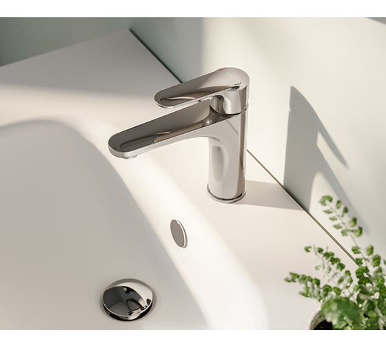 Смеситель для раковины VITRA Root Round хром A42706EXP