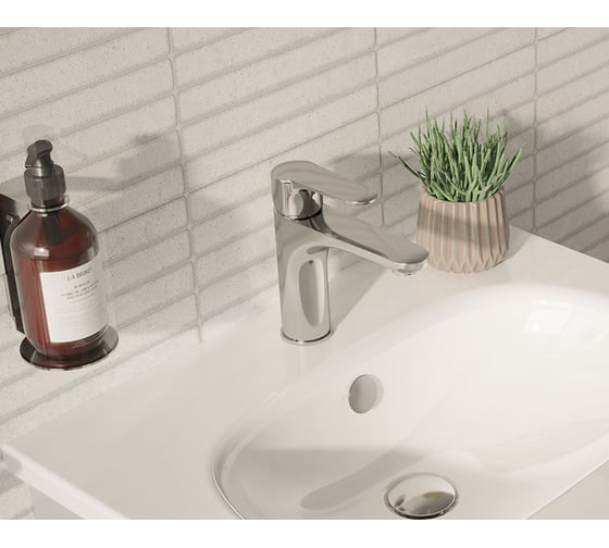 Смеситель для раковины VITRA Root Round хром A42706EXP