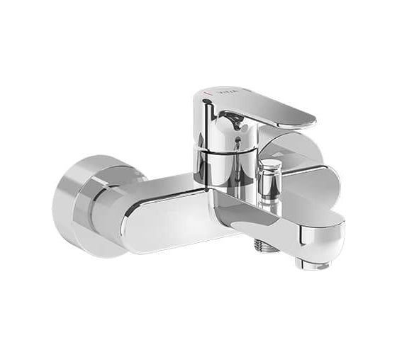 Смеситель для ванны и душа VITRA Root Round хром A42725EXP