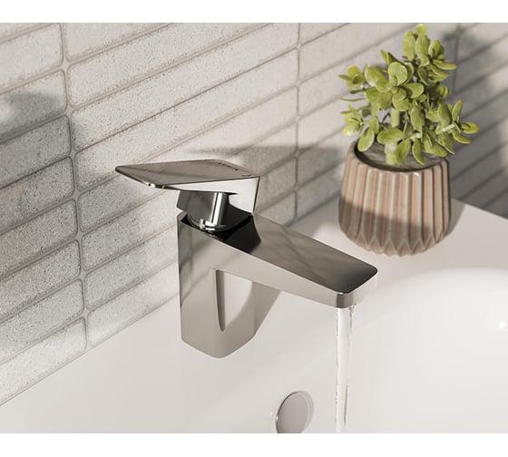Смеситель для раковины VITRA Root Square хром A42731EXP