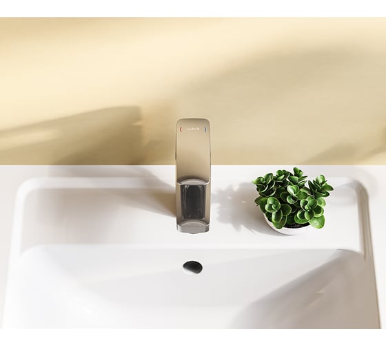 Смеситель для раковины VITRA Root Square хром A42731EXP