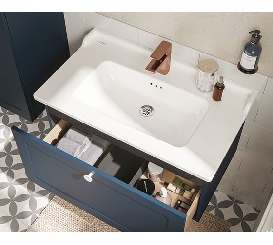 Смеситель для раковины VITRA Root Square медь A4273126EXP
