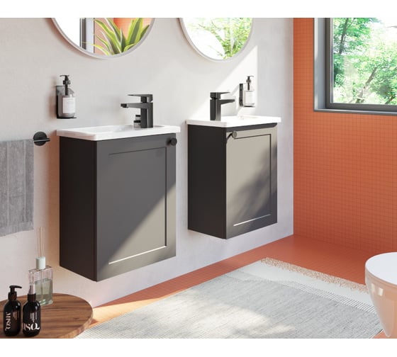 Смеситель для раковины VITRA Root Square матовый черный A4273136EXP
