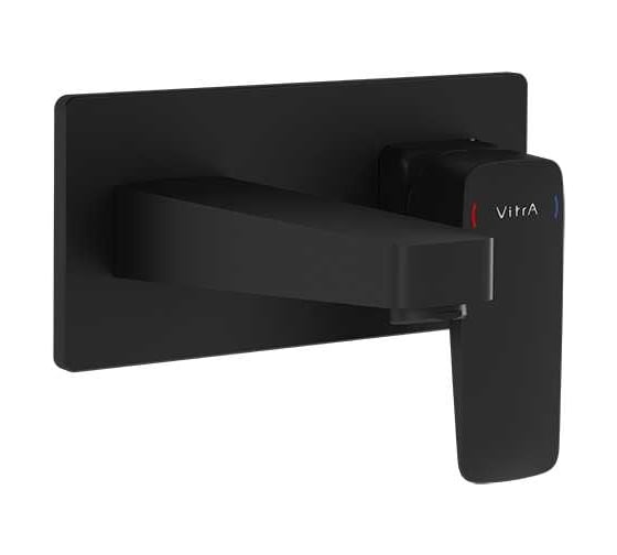 Встроенный смеситель для раковины VITRA Root Square матовый черный A4273836EXP 1