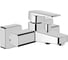 Смеситель для ванны и душа VITRA Root Square хром A42737EXP 1
