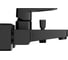 Смеситель для ванны и душа VITRA Root Square матовый черный A4273736EXP 4