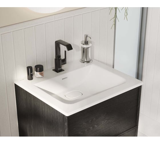 Смеситель для раковины VITRA Suit глянцевый черный A4261639