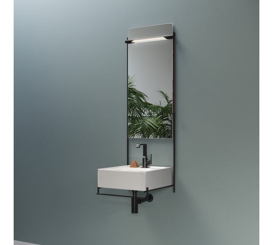 Смеситель для раковины VITRA Suit глянцевый черный A4261639