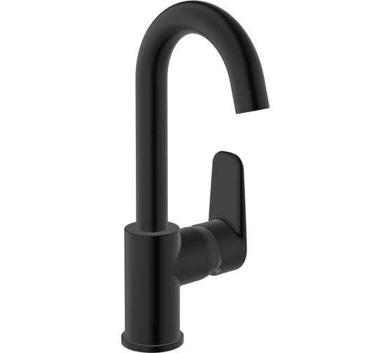 Смеситель для раковины VITRA Flow Soft с поворотным изливом, черный матовый A4316036EXP