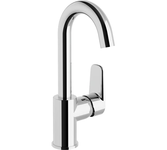 Смеситель для раковины VITRA Flow Soft с поворотным изливом, хром A43160EXP
