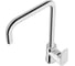 Смеситель для кухни VITRA Flow Soft с изливом U-типа, хром A43426EXP 2
