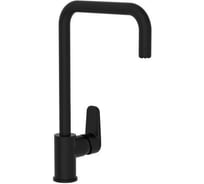 Смеситель для кухни VITRA Flow Soft с изливом U-типа, черный матовый A4342636EXP