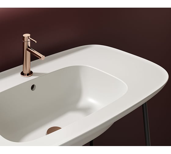 Смеситель для раковины VITRA Origin средний, медь A4255626