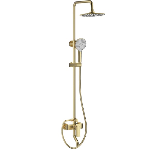 Душевая система Wonzon & Woghand Брашированное золото WW-AE3354-BG 1