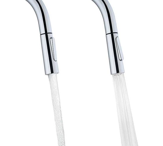 Смеситель для кухни VITRA Maestro с выдвижным изливом A42145EXP