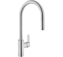 Смеситель для кухни VITRA Inox с выдвижным изливом A42153EXP