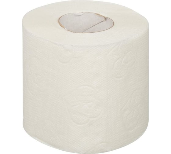 Туалетная бумага Luscan Comfort 2 слоя, белая, 8 рулонов 396250