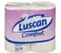 Туалетная бумага Luscan Comfort 2 слоя, белая, 4 рулона 317384 1