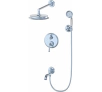Душевая система встраиваемая Wonzon & Woghand Хром WW-88939008-CR