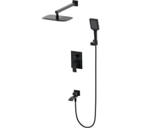 Душевая система встраиваемая Wonzon & Woghand Черный матовый WW-88939009A-MB