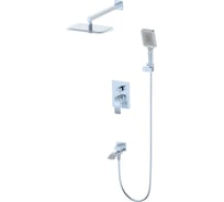 Душевая система встраиваемая Wonzon & Woghand Хром WW-88939009A-CR