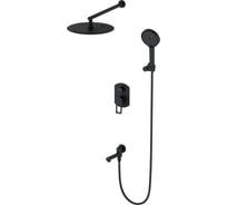 Душевая система встраиваемая Wonzon & Woghand Черный матовый WW-88939010-MB