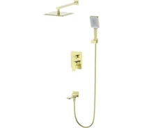 Душевая система встраиваемая Wonzon & Woghand Брашированное золото WW-88939011-BG