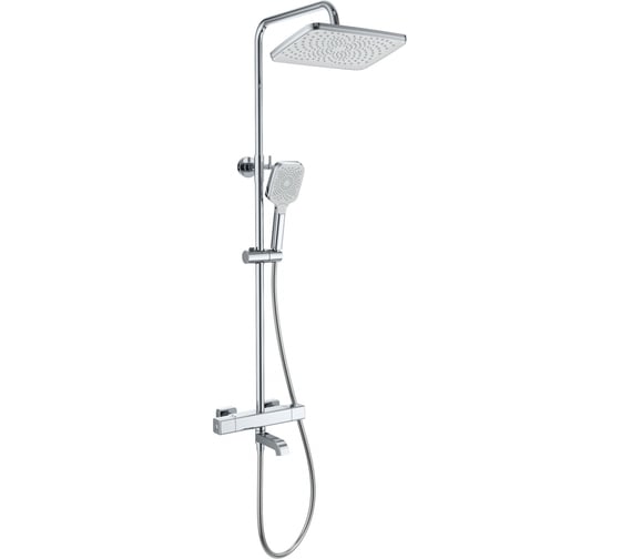 Душевая система с термостатом Wonzon & Woghand Хром WW-B3016-T1-CR