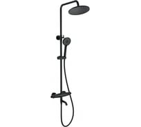 Душевая система с термостатом Wonzon & Woghand Черный матовый WW-B3031-A1-MB