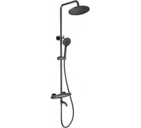 Душевая система с термостатом Wonzon & Woghand Темный графит WW-B3031-A1-BGG