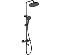 Душевая система с термостатом Wonzon & Woghand Черный матовый WW-B3031-A2-MB