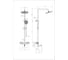 Душевая система с термостатом Wonzon & Woghand Хром WW-B3051-A1-CR 2