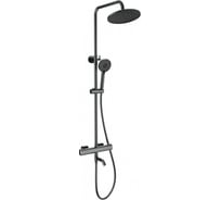 Душевая система с термостатом Wonzon & Woghand Темный графит WW-B3051-A1-BGG
