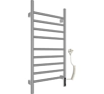 Полотенцесушитель электрический Wonzon & Woghand, Брашированный никель WW-AL409-BR