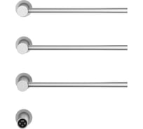 Полотенцесушитель электрический Wonzon & Woghand встраиваемый, Брашированный никель WW-AL313-BR