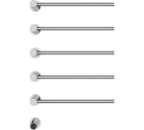 Полотенцесушитель электрический Wonzon & Woghand встраиваемый, Хром WW-AL315-CR