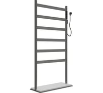 Полотенцесушитель электрический Wonzon & Woghand напольный, Темный графит WW-A406-GM