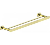 Полотенцедержатель двойной Wonzon & Woghand глянцевое золото WW-8411-LG