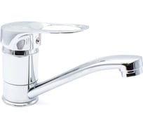 Смеситель для кухни DORON DС 2231-N, шаровый, хром, излив средний нос, п/г 011971