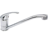 Смеситель для кухни DORON DС 2140-N, шаровый, хром, излив длинный нос, п/г 012026